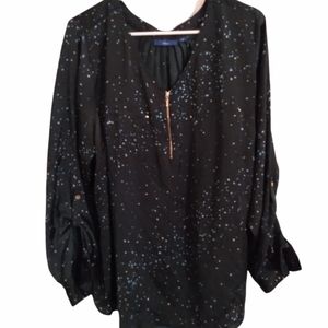 Apt 9 green blouse 2X.